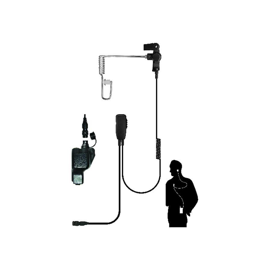 Code Red Headsets Sherlock QD Lapel Microphone-Tactical Gear UK