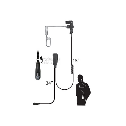 Code Red Headsets Sherlock QD Lapel Microphone-Tactical Gear UK