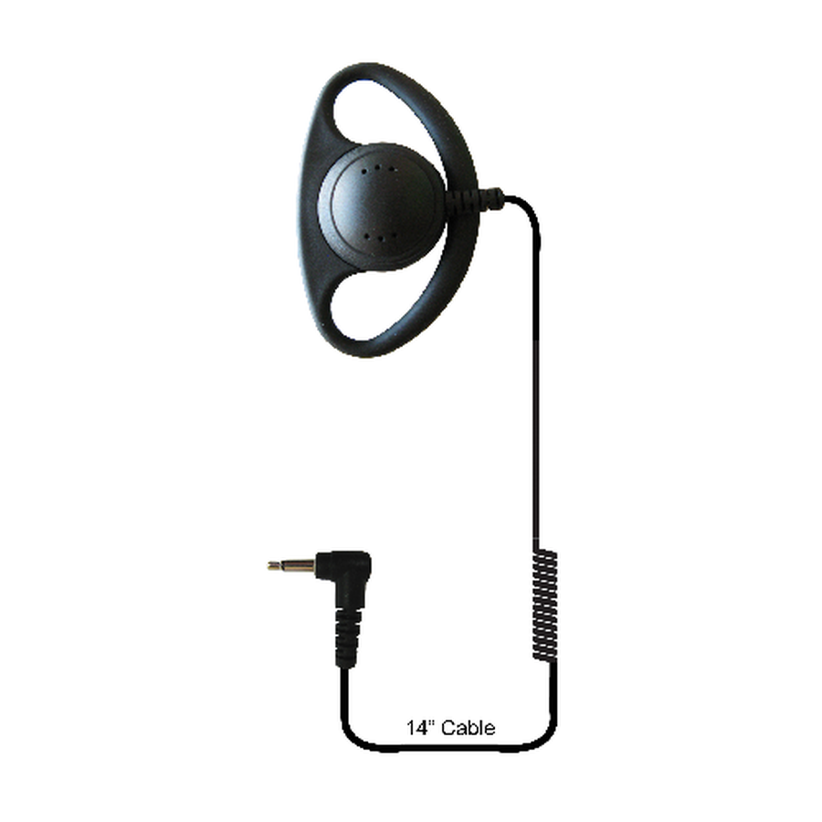 Code Red Headsets Shield JR D-Ring Listen Only Radio Ear Piece-Tactical Gear UK