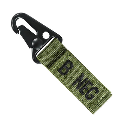 Condor Blood Type Key Chain-Tactical Gear UK