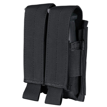 Condor Double Pistol Mag Pouch Black-Tactical Gear UK