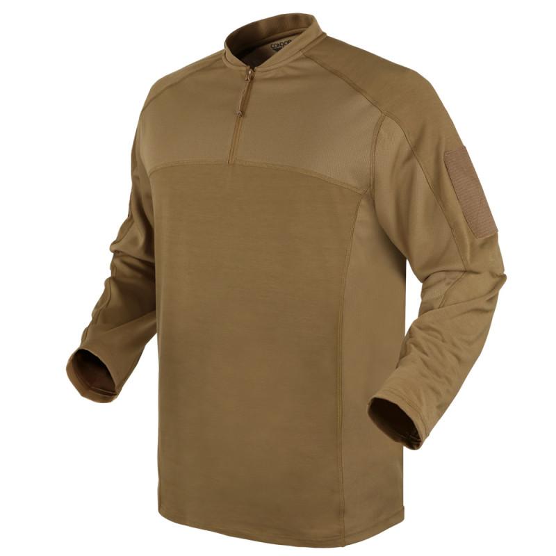 Condor Long Sleeve Trident Battle Top Tan-Tactical Gear UK