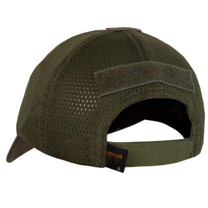 Condor Outdoor Mesh Tactical Team Cap Adjustable with Velcro Closure-Tactical Gear UK