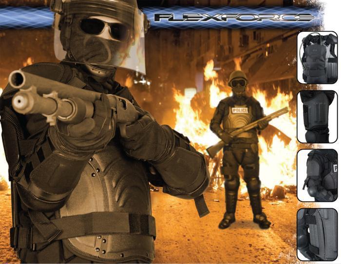 Damascus FX1 FlexForce Modular Hard Shell Crowd Control Complete System includes Helmet-Tactical Gear UK