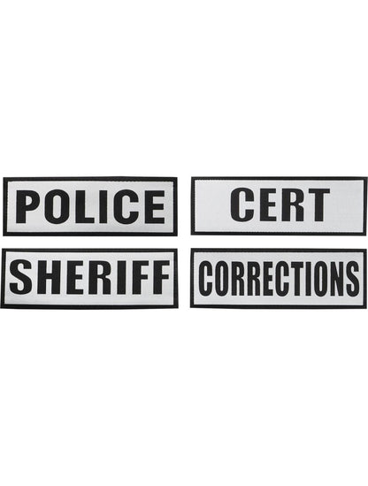 Damascus Protective Gear Police Reflective Name Patch-Tactical Gear UK