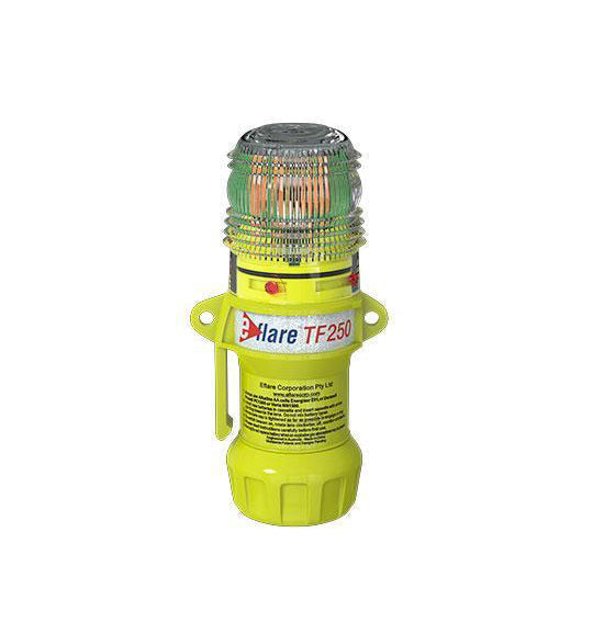 Eflare TF250 Safety Red Flashing with Torch Function and Rubber Base-Tactical Gear UK