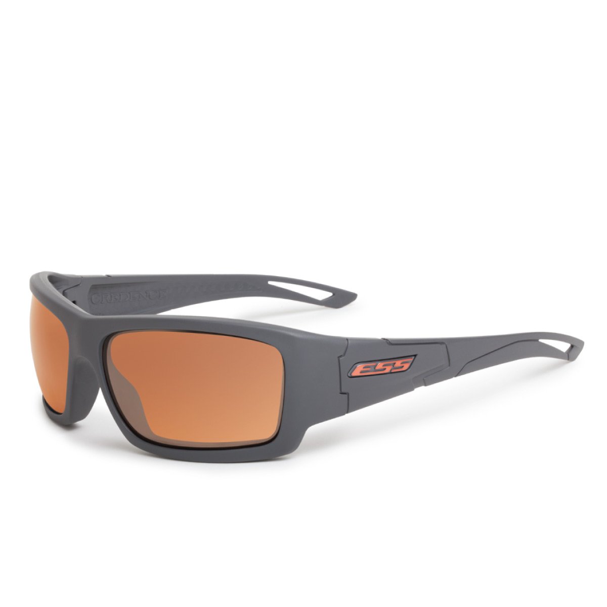 ESS Credence Sunglasses Gray Frame Mirrored Copper Lens-Tactical Gear UK