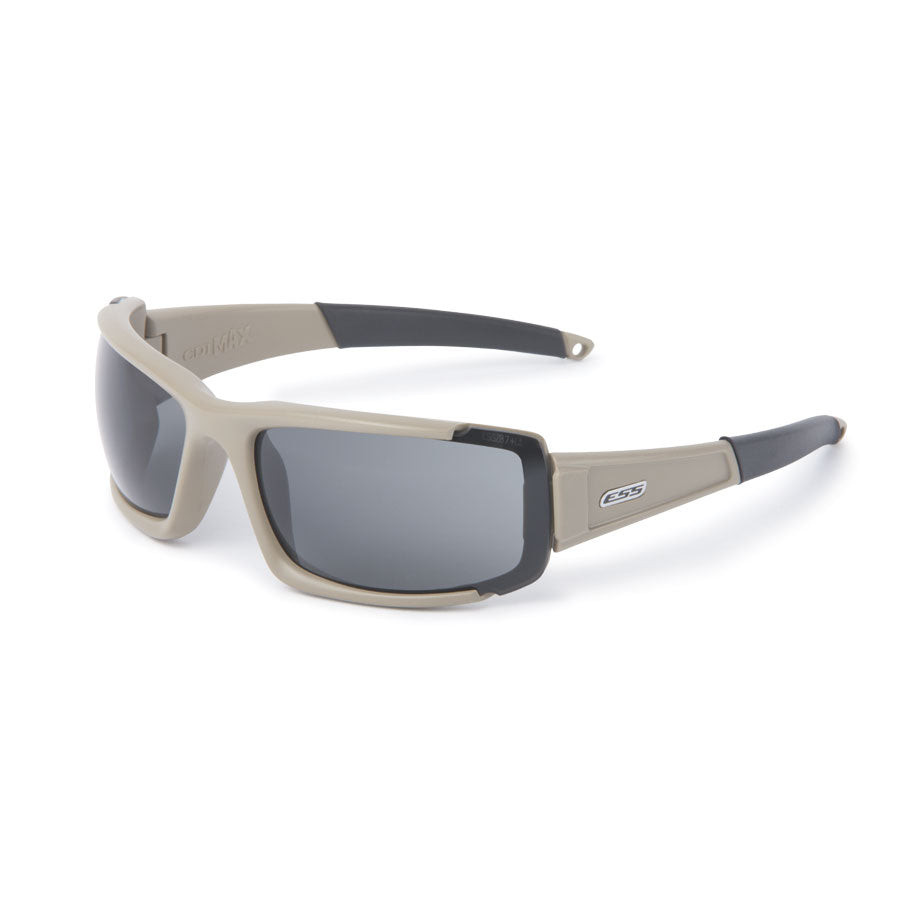 ESS Eye Pro CDI Max Terrain Tan Sunglasses Clear and Smoke Gray Lens-Tactical Gear UK
