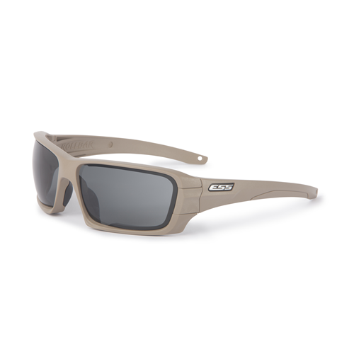 ESS Eyepro Rollbar Terrain Tan Smoke and Clear 2 Lens Kit-Tactical Gear UK