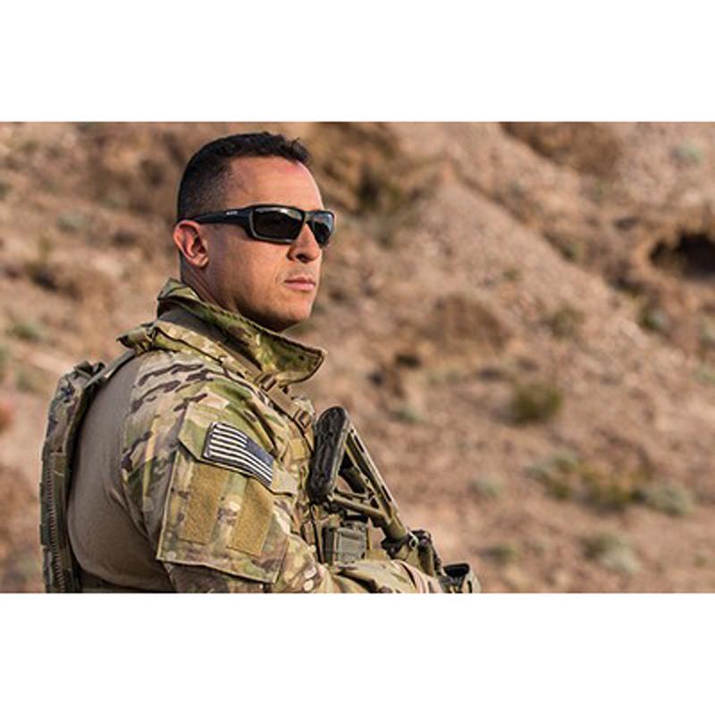 ESS Rollbar Subdued Logo Black Frame Polarized Mil Sunglasses-Tactical Gear UK