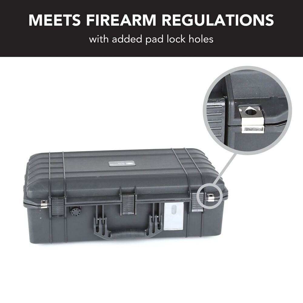 Evolution Gear 3750 Lite Series Hard Case in Black-Tactical Gear UK