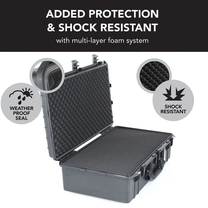 Evolution Gear 3750 Lite Series Hard Case in Black-Tactical Gear UK