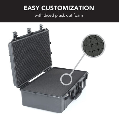Evolution Gear 3750 Lite Series Hard Case in Black-Tactical Gear UK