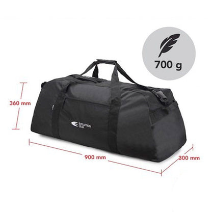 Evolution Gear Multipurpose Black Duffel Bag-Tactical Gear UK