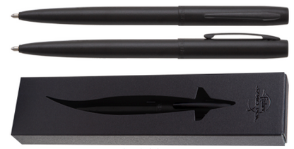 Fisher Space Pen M4B Black Military Cap-O-Matic Non Reflective Space Pen-Tactical Gear UK