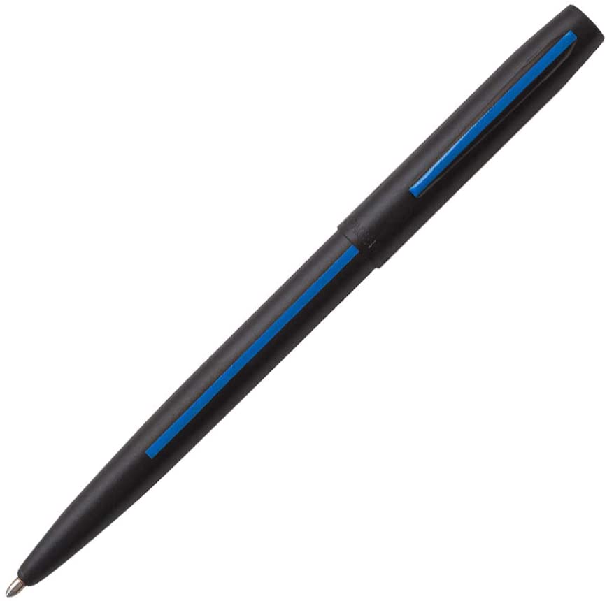 Fisher Space Pen M4BLEBL Non Reflective Matte Black Law Enforcement Cap-O-Matic Space Pen-Tactical Gear UK