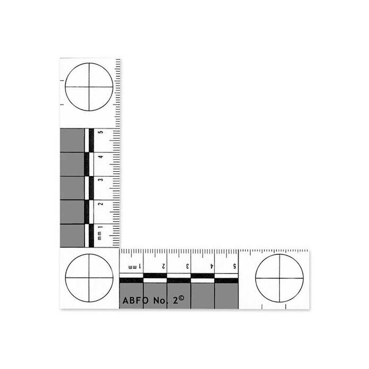 Forensics Source ABFO No. 2 Photomacrographic Scale-Tactical Gear UK