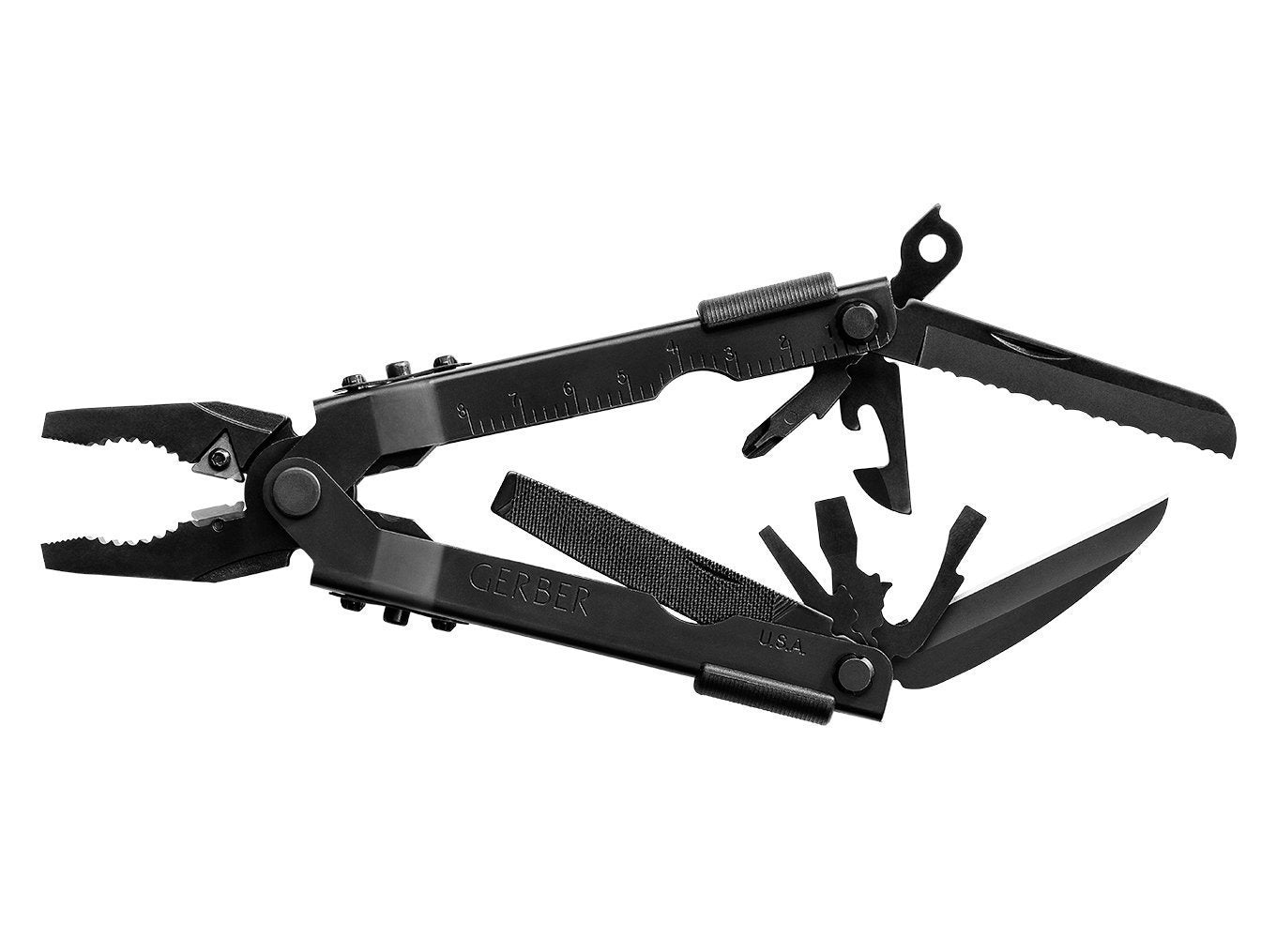 Gerber MP600 Multi Plier 600 Bluntnose Black with Carbide Insert Cutters Multi-Tools Gerber Tactical Gear Supplier Tactical Distributors Australia