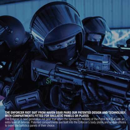 Haven Gear Enforcer Riot Suit Black-Tactical Gear UK
