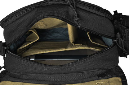 Hazard 4 Kato iPad/Tablet Mini-Messenger Bag w/ MOLLE Black-Tactical Gear UK
