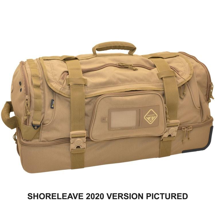 Hazard 4 Shoreleave V.2020 Compartmentalized Rolling Luggage Black-Tactical Gear UK
