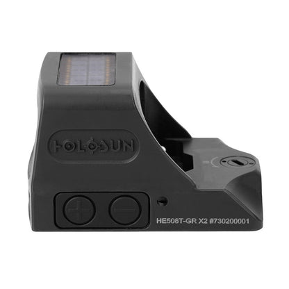 Holosun Miniature Reflex Handgun Sight with Solar Power Titanum HE508T-GR X2-Tactical Gear UK