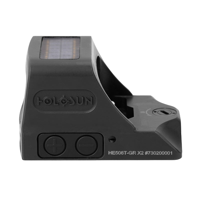 Holosun Miniature Reflex Handgun Sight with Solar Power Titanum HE508T-GR X2-Tactical Gear UK