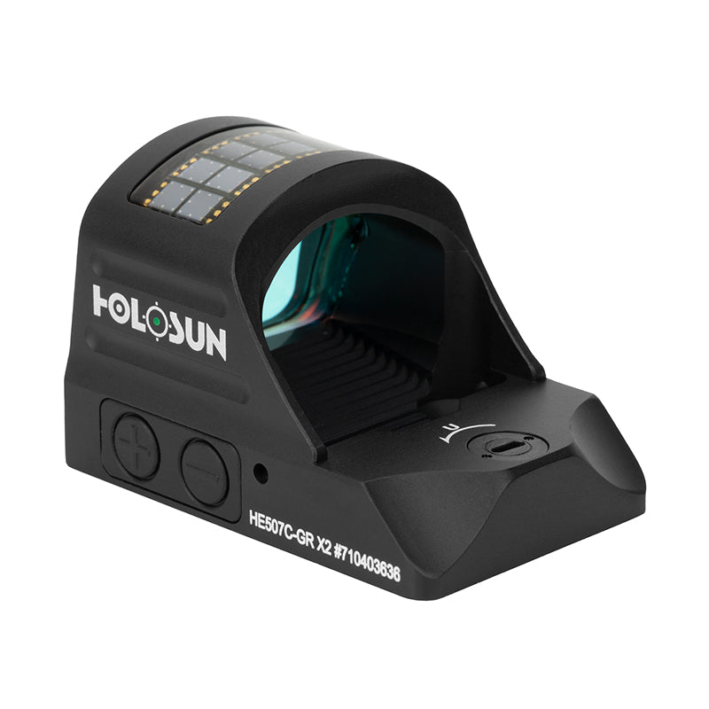 Holosun Open Reflex Optical Sight with Solar Panel HS507C X2/HE507C-GR X2-Tactical Gear UK