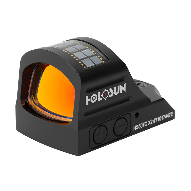 Holosun Open Reflex Optical Sight with Solar Panel HS507C X2/HE507C-GR X2-Tactical Gear UK
