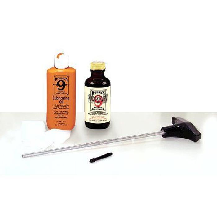 Hoppe's Guncare Pistol & Rifle Cleaning Kit with Aluminium Rod Clam Packaging-Tactical Gear UK