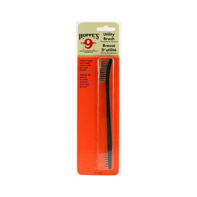 Hoppe's Guncare Two Bristle Phosphor Utility Brush-Tactical Gear UK