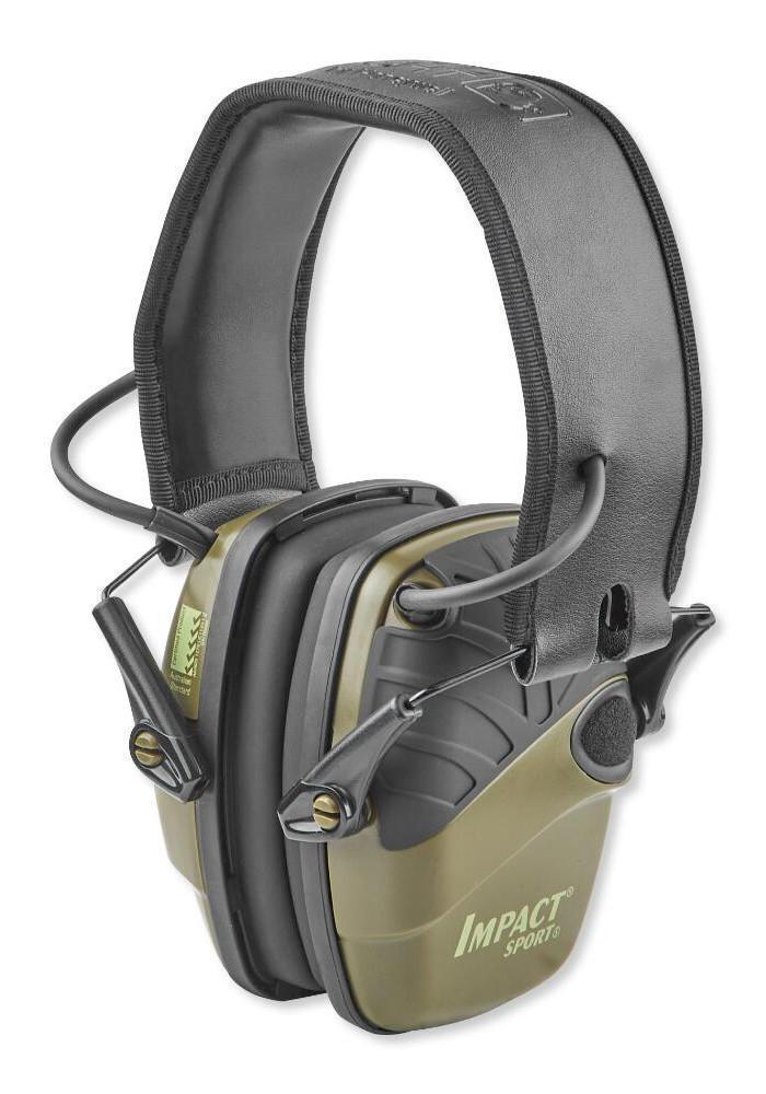 Howard Leight R-01526 Impact Sport Electronic Earmuff Hunter Green Colour-Tactical Gear UK