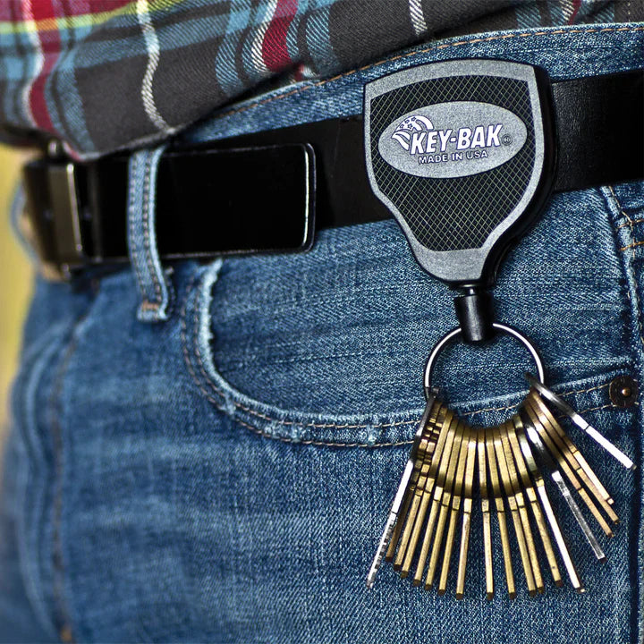KeyBak SUPER48 48in Heavy Duty Kevlar Cord with Belt Clip-Tactical Gear UK