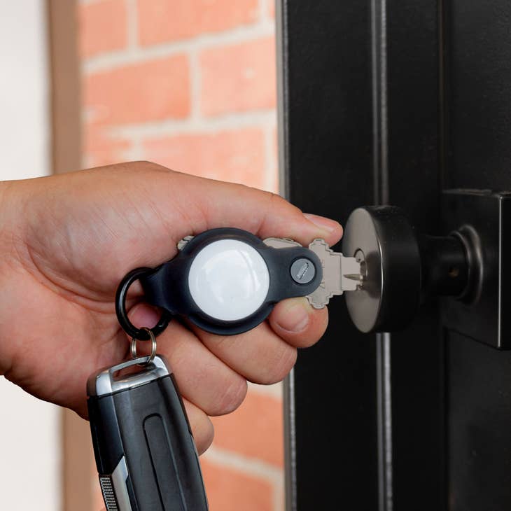 KeySmart Air Flex Silicone Key Holder for AirTag Black-Tactical Gear UK