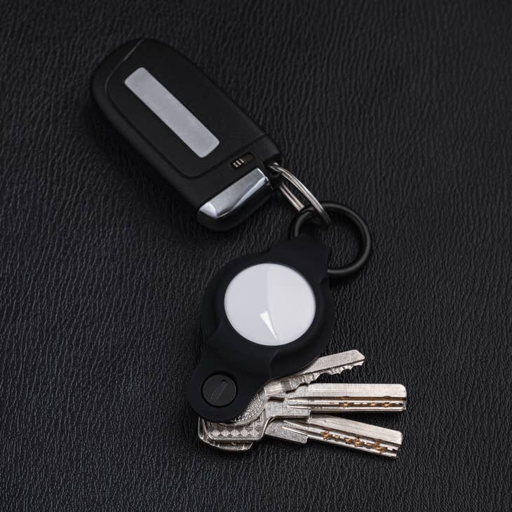 KeySmart Air Flex Silicone Key Holder for AirTag Black-Tactical Gear UK