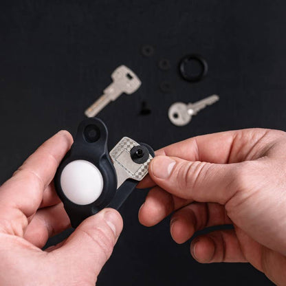 KeySmart Air Flex Silicone Key Holder for AirTag Black-Tactical Gear UK