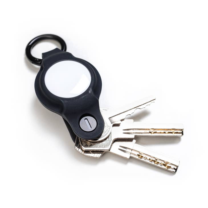 KeySmart Air Flex Silicone Key Holder for AirTag Black-Tactical Gear UK