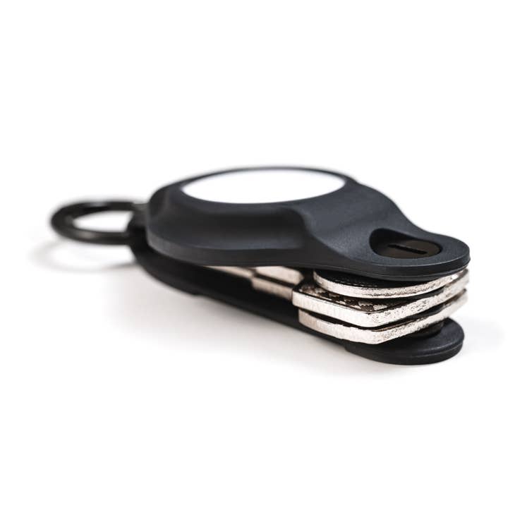 KeySmart Air Flex Silicone Key Holder for AirTag Black-Tactical Gear UK