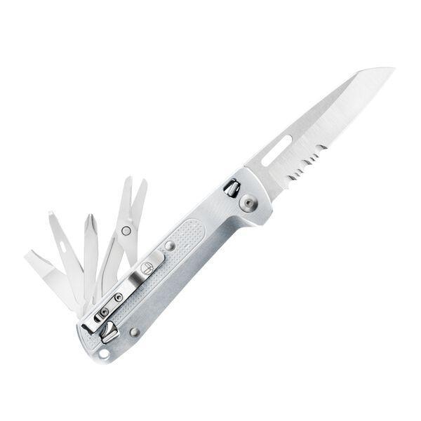 Leatherman Free K4X Pocket Knife Silver-Tactical Gear UK