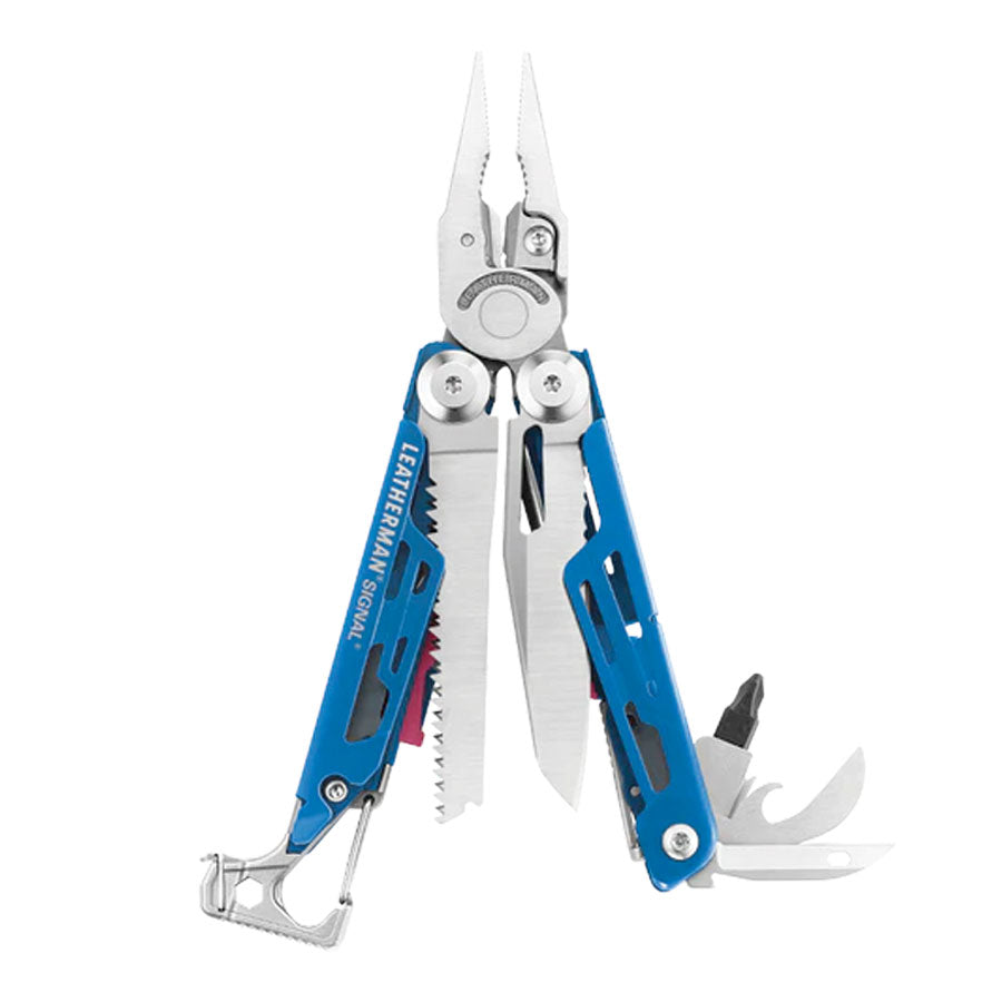 Leatherman Signal Cobalt with Button Sheath Box-Tactical Gear UK