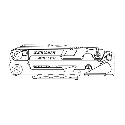 Leatherman Signal Grey with Button Sheath Box-Tactical Gear UK