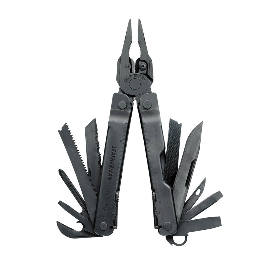 Leatherman Supertool 300 Black with Black MOLLE Sheath-Tactical Gear UK