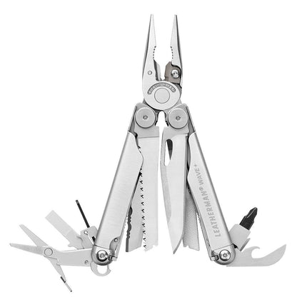 Leatherman Wave Plus + Stainless Steel-Tactical Gear UK