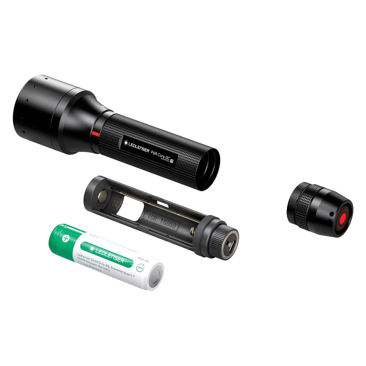 Ledlenser P6R Core QC Quad 4 Colour Rechargeable Torch-Tactical Gear UK