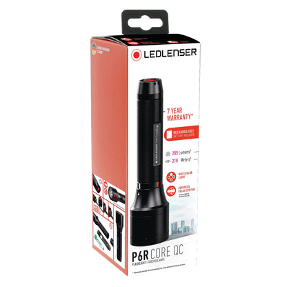 Ledlenser P6R Core QC Quad 4 Colour Rechargeable Torch-Tactical Gear UK