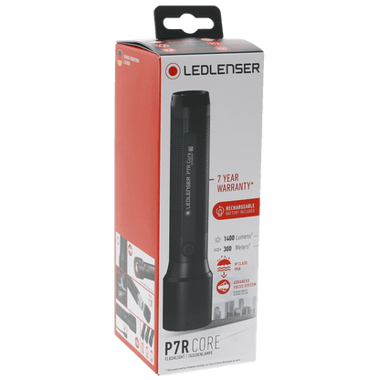 Ledlenser P7R Core 1400 Lumens Rechargeable Flashlight-Tactical Gear UK