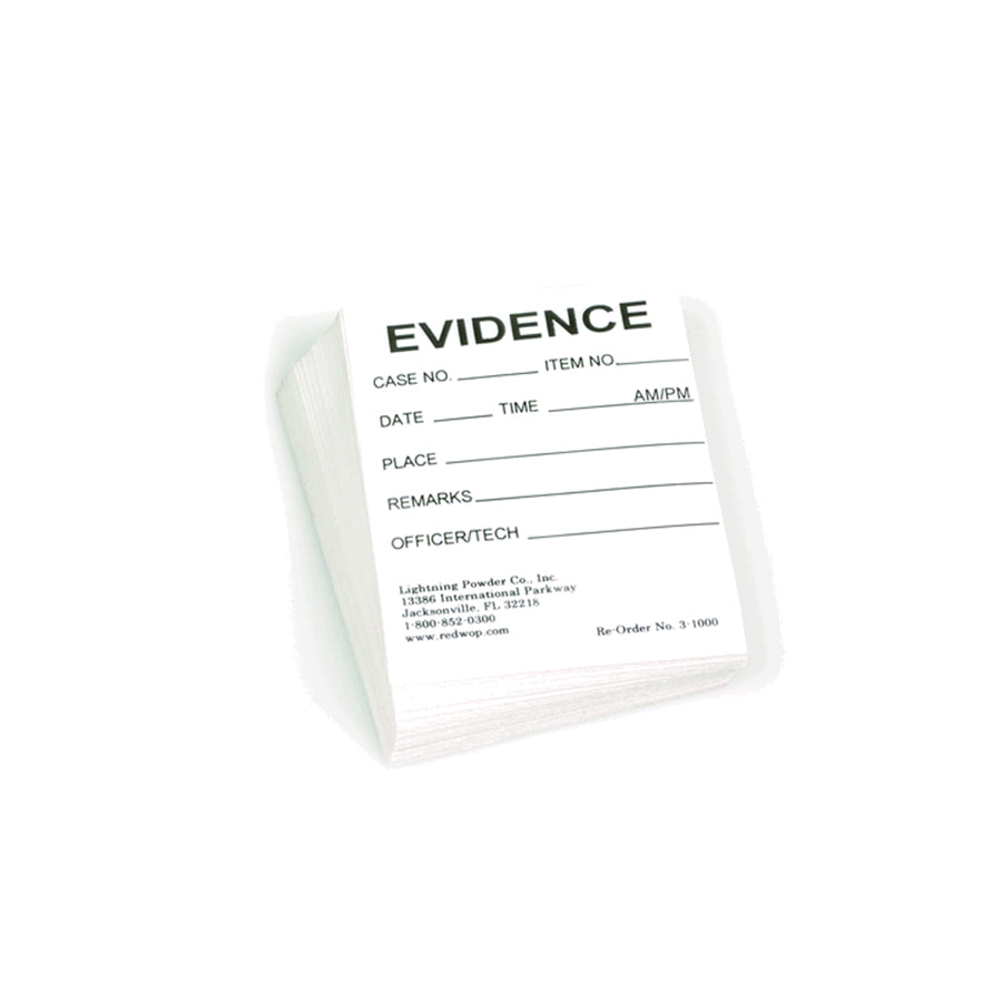 Lightning Powder Evidence ID Labels-Tactical Gear UK