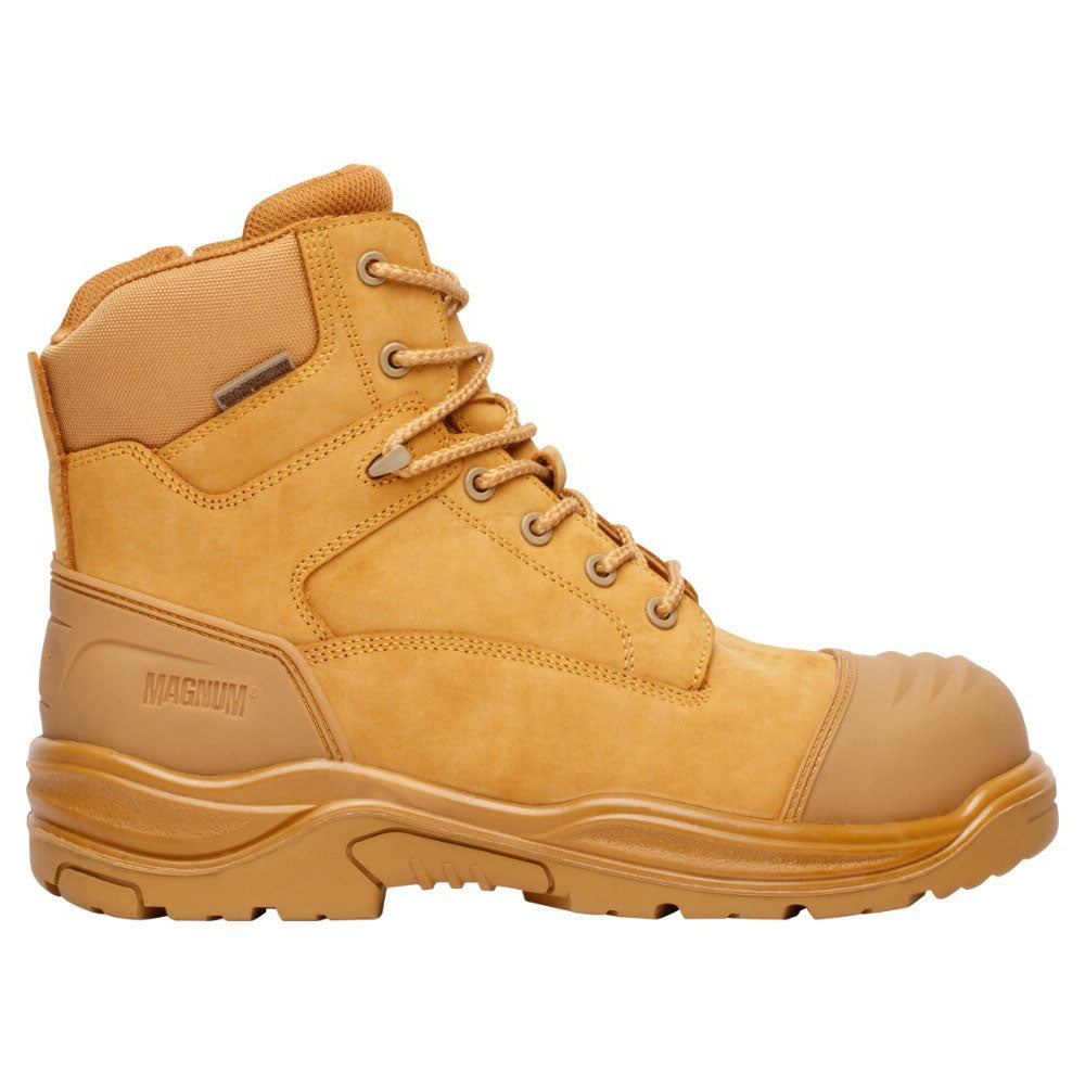 Magnum Storm Master Composite Toe Side Zip Waterproof Boot Wheat-Tactical Gear UK