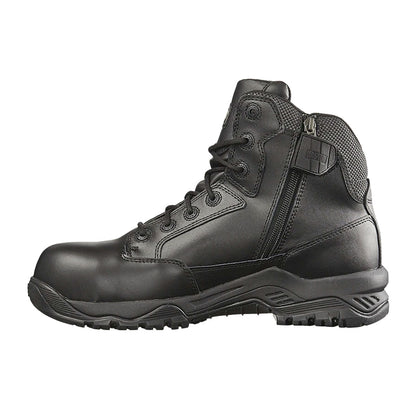 Magnum Strike Force 6.0 Leather Side-Zip Composite Toe Waterproof Men's Boot Black MSF645-Tactical Gear UK