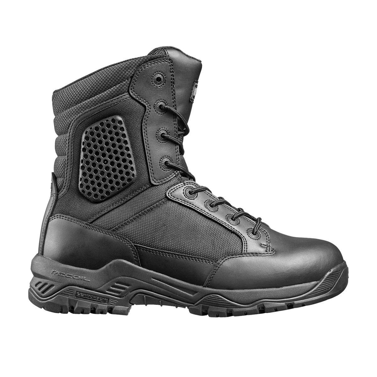 Magnum Strike Force 8.0 Side-Zip Composite Toe Women's Boots Black-Tactical Gear UK